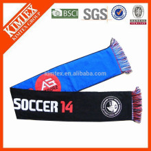 2015 custom football fan woven scarf